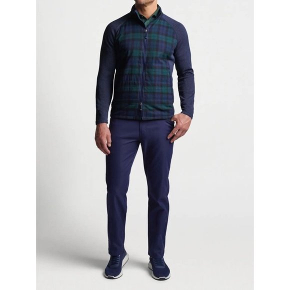 NWT $250 Peter Millar Crown Sport Glen Plain Checkered Golf Jacket XL - Picture 4 of 5